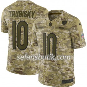 Chicago Bears Tröjor Mitchell Trubisky 10 Nike Salute to Service - Herr